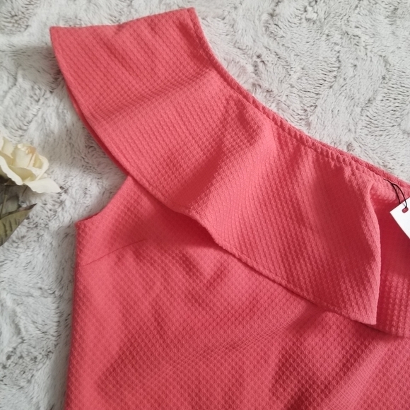 ✨️CL Cupcakes And Cashmere Coral Pink Asymmetrical New - Picture 4 of 11